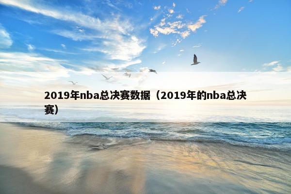 2019年nba总决赛数据（2019年的nba总决赛）