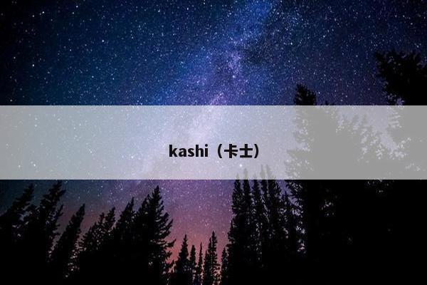 kashi（卡士）